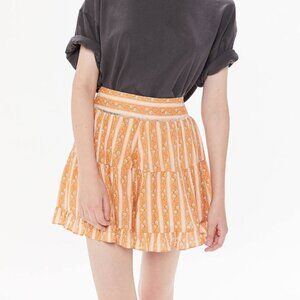 Urban Outfitters Prairie Tiered Ruffle Short Size M